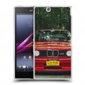 Дизайнерский пластиковый чехол для Sony Xperia Z Ultra  BMW