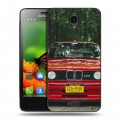 Дизайнерский пластиковый чехол для Lenovo S660 BMW