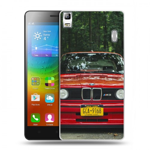 Дизайнерский пластиковый чехол для Lenovo A7000 BMW