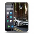 Дизайнерский пластиковый чехол для Meizu M2 Note BMW