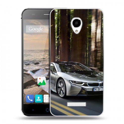 Дизайнерский силиконовый чехол для Micromax Canvas Spark BMW