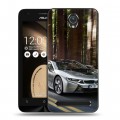 Дизайнерский пластиковый чехол для ASUS Zenfone Go BMW