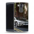 Дизайнерский пластиковый чехол для LG V10 BMW