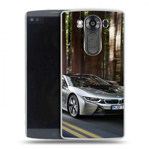 Дизайнерский пластиковый чехол для LG V10 BMW