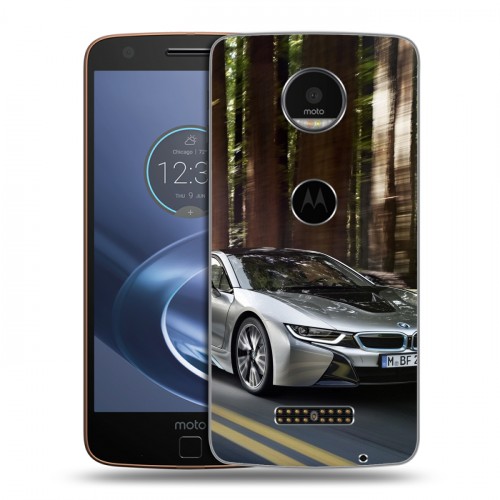 Дизайнерский пластиковый чехол для Lenovo Moto Z BMW