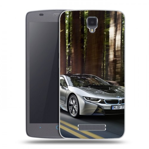 Дизайнерский силиконовый чехол для ZTE Blade L5 BMW