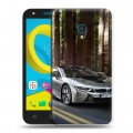 Дизайнерский пластиковый чехол для Alcatel U5 BMW