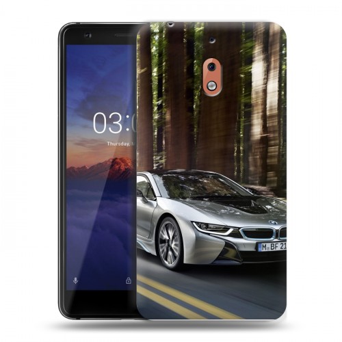 Дизайнерский силиконовый чехол для Nokia 2.1 BMW