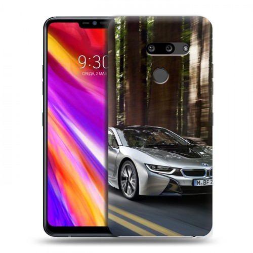 Дизайнерский пластиковый чехол для LG G8 ThinQ BMW