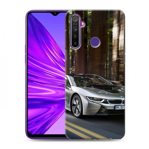 Дизайнерский силиконовый чехол для Realme 5 BMW