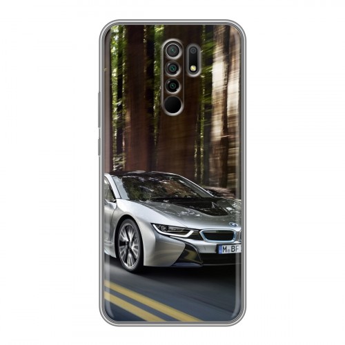 Дизайнерский силиконовый чехол для Xiaomi RedMi 9 BMW