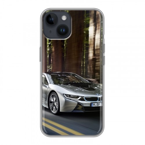 Дизайнерский пластиковый чехол для Iphone 14 BMW