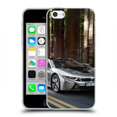 Дизайнерский пластиковый чехол для Iphone 5c BMW