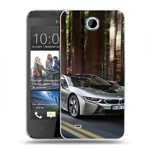 Дизайнерский пластиковый чехол для HTC Desire 300 BMW