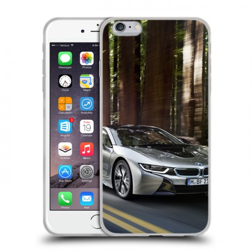 Дизайнерский силиконовый чехол для Iphone 6 Plus/6s Plus BMW