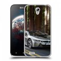 Дизайнерский пластиковый чехол для Lenovo A859 Ideaphone BMW