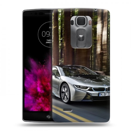 Дизайнерский пластиковый чехол для LG G Flex 2 BMW