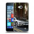 Дизайнерский пластиковый чехол для Microsoft Lumia 640 BMW