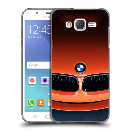 Дизайнерский пластиковый чехол для Samsung Galaxy J5 BMW