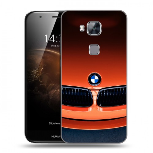 Дизайнерский пластиковый чехол для Huawei G8 BMW