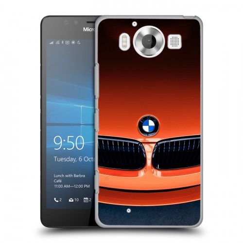 Дизайнерский пластиковый чехол для Microsoft Lumia 950 BMW