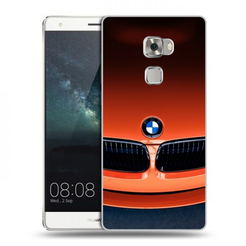 Дизайнерский пластиковый чехол для Huawei Mate S BMW