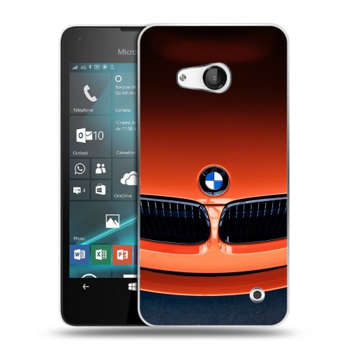 Дизайнерский пластиковый чехол для Microsoft Lumia 550 BMW