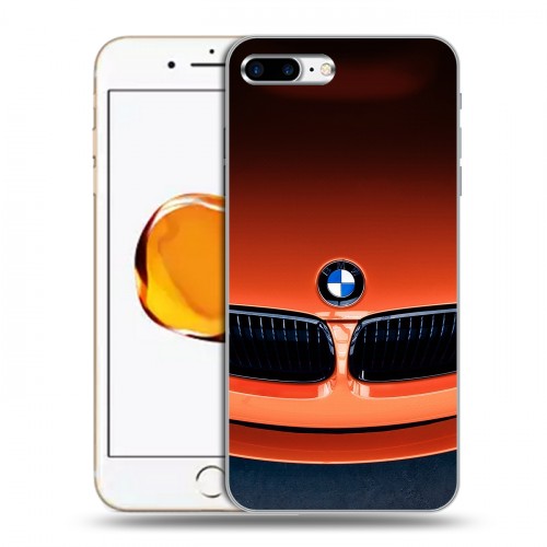 Дизайнерский пластиковый чехол для Iphone 7 Plus / 8 Plus BMW