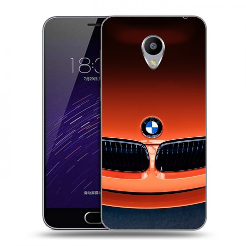 Дизайнерский силиконовый чехол для Meizu M3s Mini BMW