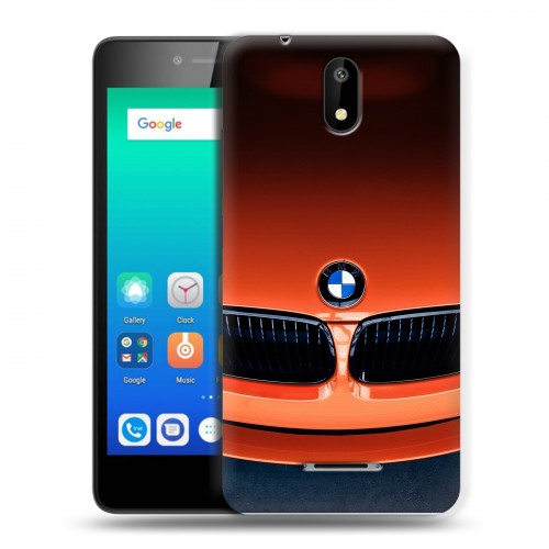 Дизайнерский силиконовый чехол для Micromax Q409 BMW