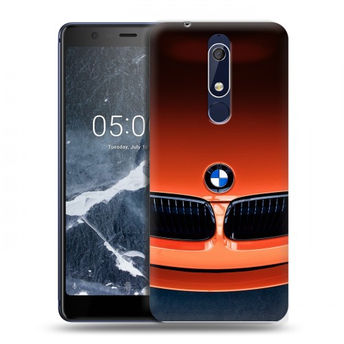 Дизайнерский пластиковый чехол для Nokia 5.1 BMW