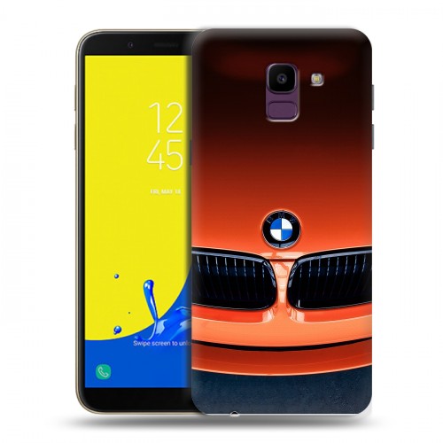 Дизайнерский пластиковый чехол для Samsung Galaxy J6 BMW