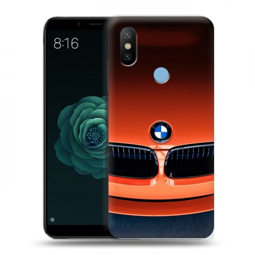 Дизайнерский силиконовый чехол для Xiaomi Mi A2 BMW