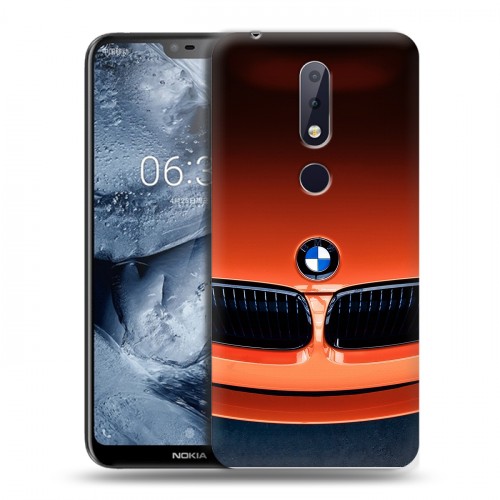 Дизайнерский пластиковый чехол для Nokia 6.1 Plus BMW