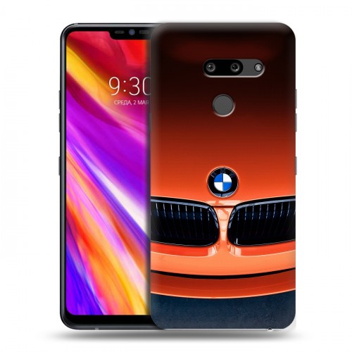 Дизайнерский пластиковый чехол для LG G8 ThinQ BMW