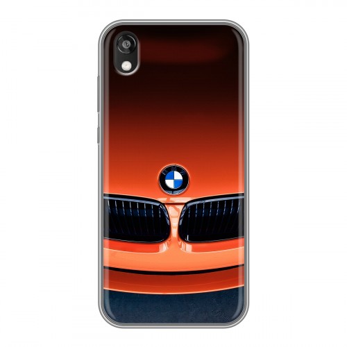 Дизайнерский силиконовый с усиленными углами чехол для Huawei Honor 8s BMW