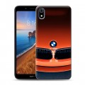 Дизайнерский силиконовый чехол для Xiaomi RedMi 7A BMW