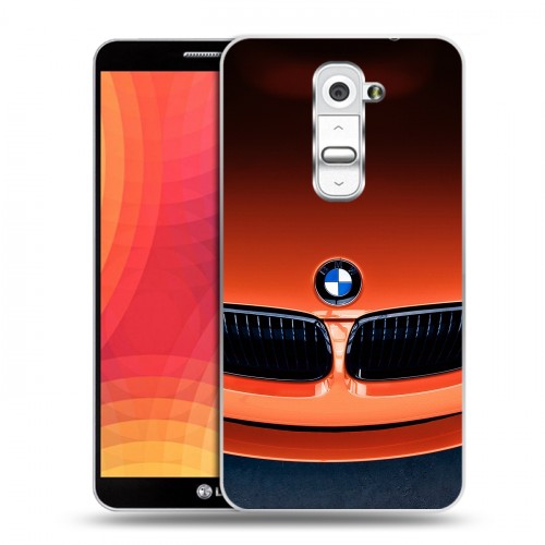 Дизайнерский пластиковый чехол для LG Optimus G2 BMW