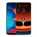 Дизайнерский пластиковый чехол для Samsung Galaxy A20s BMW