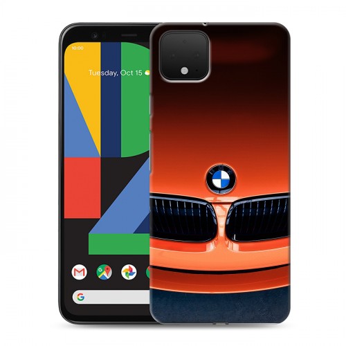 Дизайнерский пластиковый чехол для Google Pixel 4 BMW