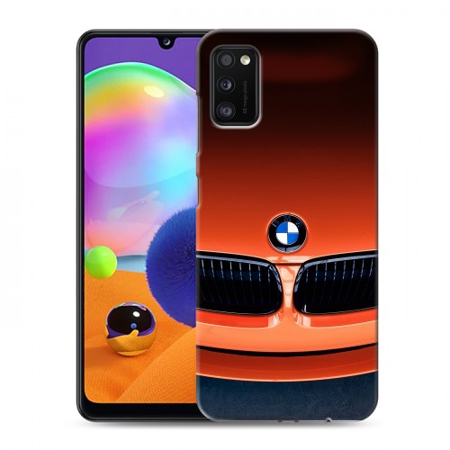 Дизайнерский силиконовый чехол для Samsung Galaxy A41 BMW