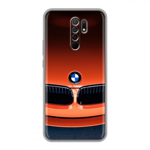 Дизайнерский силиконовый чехол для Xiaomi RedMi 9 BMW