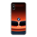 Дизайнерский силиконовый с усиленными углами чехол для Xiaomi RedMi 9A BMW