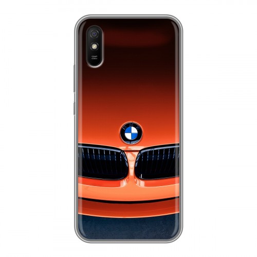 Дизайнерский силиконовый с усиленными углами чехол для Xiaomi RedMi 9A BMW