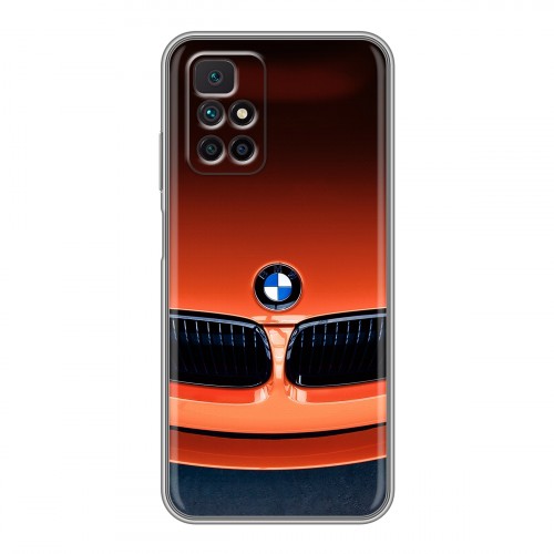 Дизайнерский силиконовый чехол для Xiaomi Redmi 10 BMW