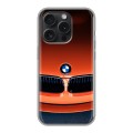 Дизайнерский силиконовый чехол для Iphone 15 Pro BMW