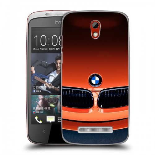 Дизайнерский пластиковый чехол для HTC Desire 500 BMW