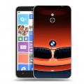 Дизайнерский пластиковый чехол для Nokia Lumia 1320 BMW