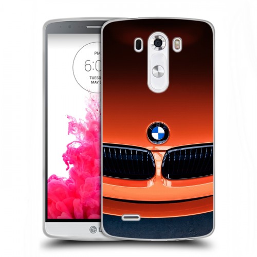 Дизайнерский пластиковый чехол для LG G3 (Dual-LTE) BMW