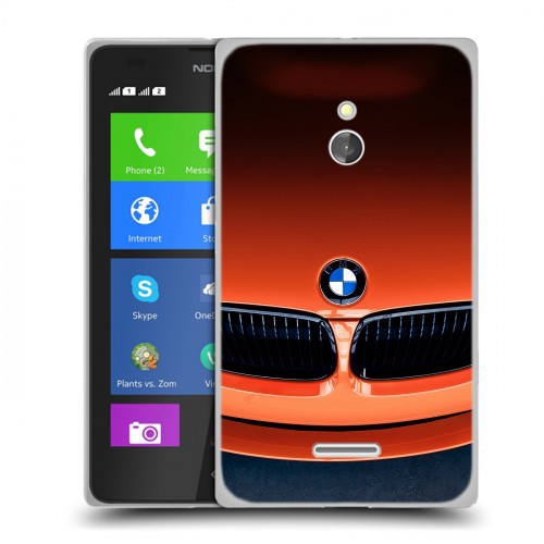 Дизайнерский силиконовый чехол для Nokia XL BMW